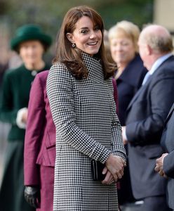 Księżna Kate znowu zachwyca. Pojawiła się w oryginalnym płaszczu