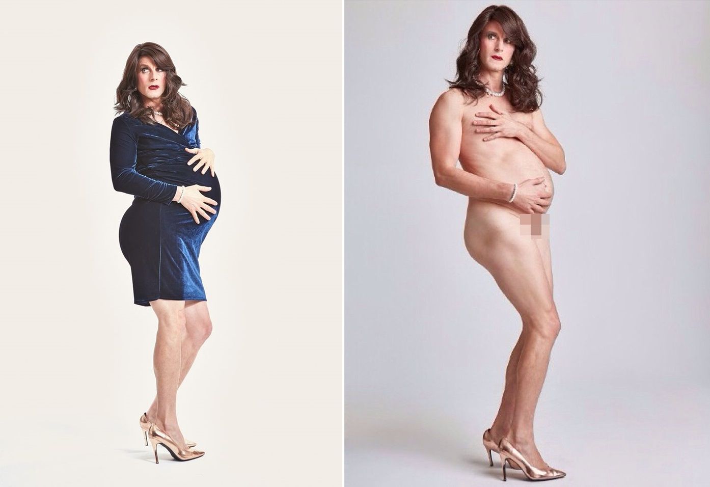 Jonny Woo na zdjęciach jako ciężarna Kate Middleton 