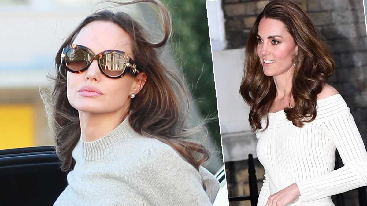 Angelina Jolie od dawna inspiruje się stylizacjami księżnej Kate. Ale ostatnio to już ostro przesadziła!