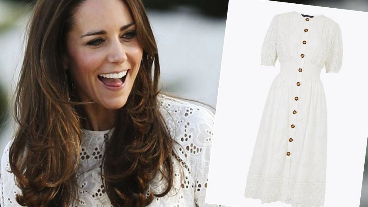 Sieciówka wypuściła eko-suknię inspirowaną słynną kreacją księżnej Kate. Cena jest bardzo kusząca