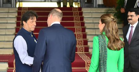 Kate i William poznali premiera Pakistanu. Księżna przyciągała wzrok