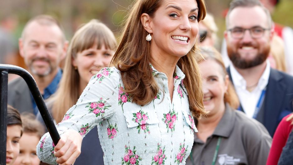 Kate Middleton na otwarciu ogrodu