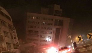 Trzęsienie ziemi na Tajwanie. "Bardzo silne i ekstremalnie niebezpieczne"