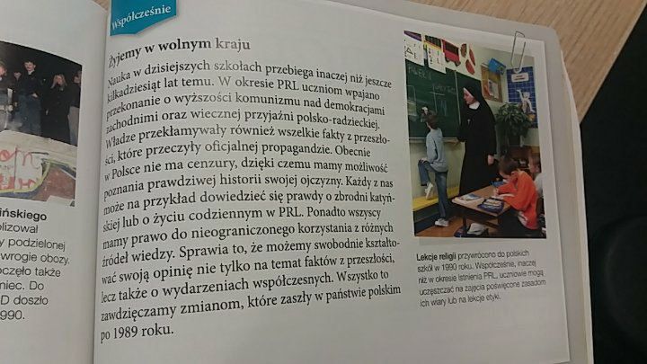 Podrozdział "Żyjemy w wolnym kraju" 
