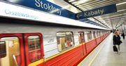 Metro. Bagaż na stacji Stokłosy. Pociągi kursują w pętli