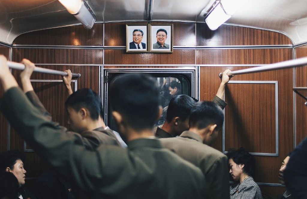 Zobacz metro w kraju Kima. "Absolutna cisza"