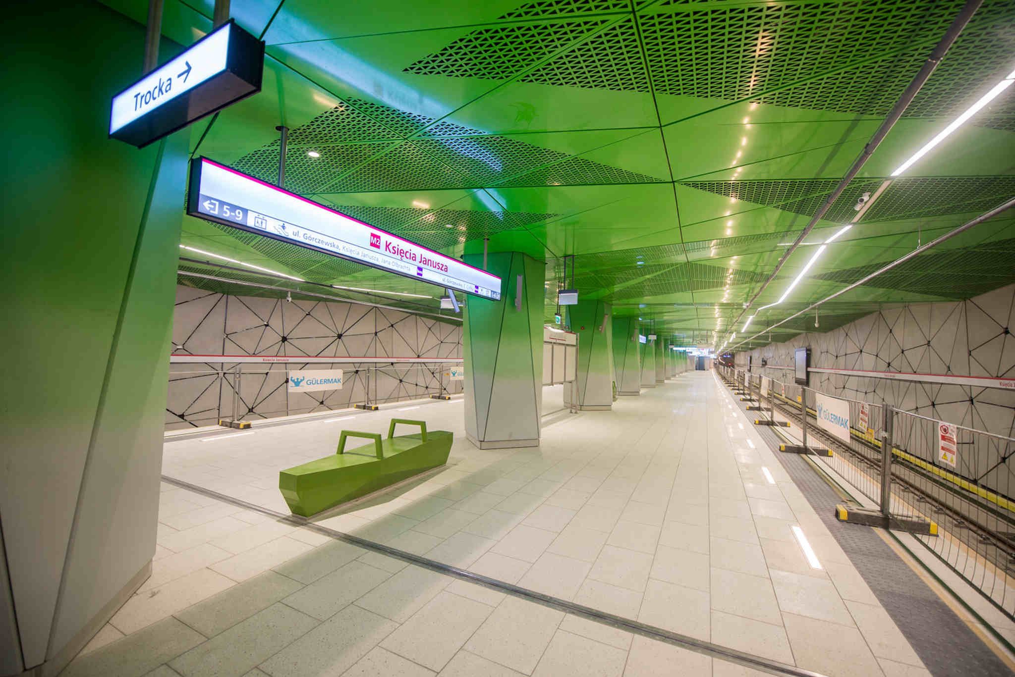 Metro. Wola. Otwarcie trzech stacji metra.