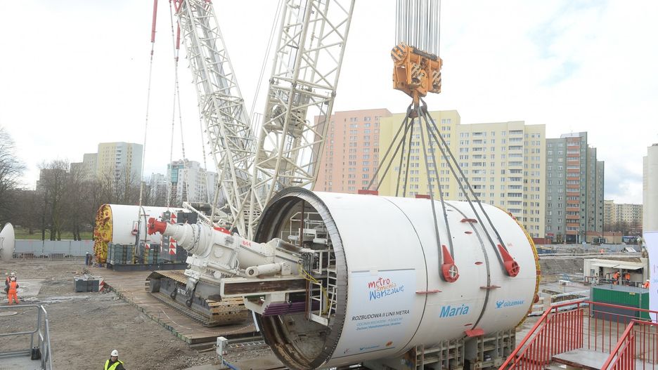 Budowa metra trwa pomimo zagrożenia koronawirusem.
