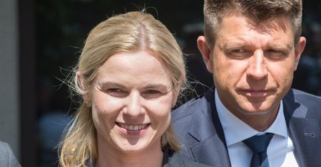 Ryszard Petru  i Joanna Schmidt