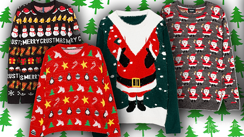 Świąteczne swetry z sieciówek