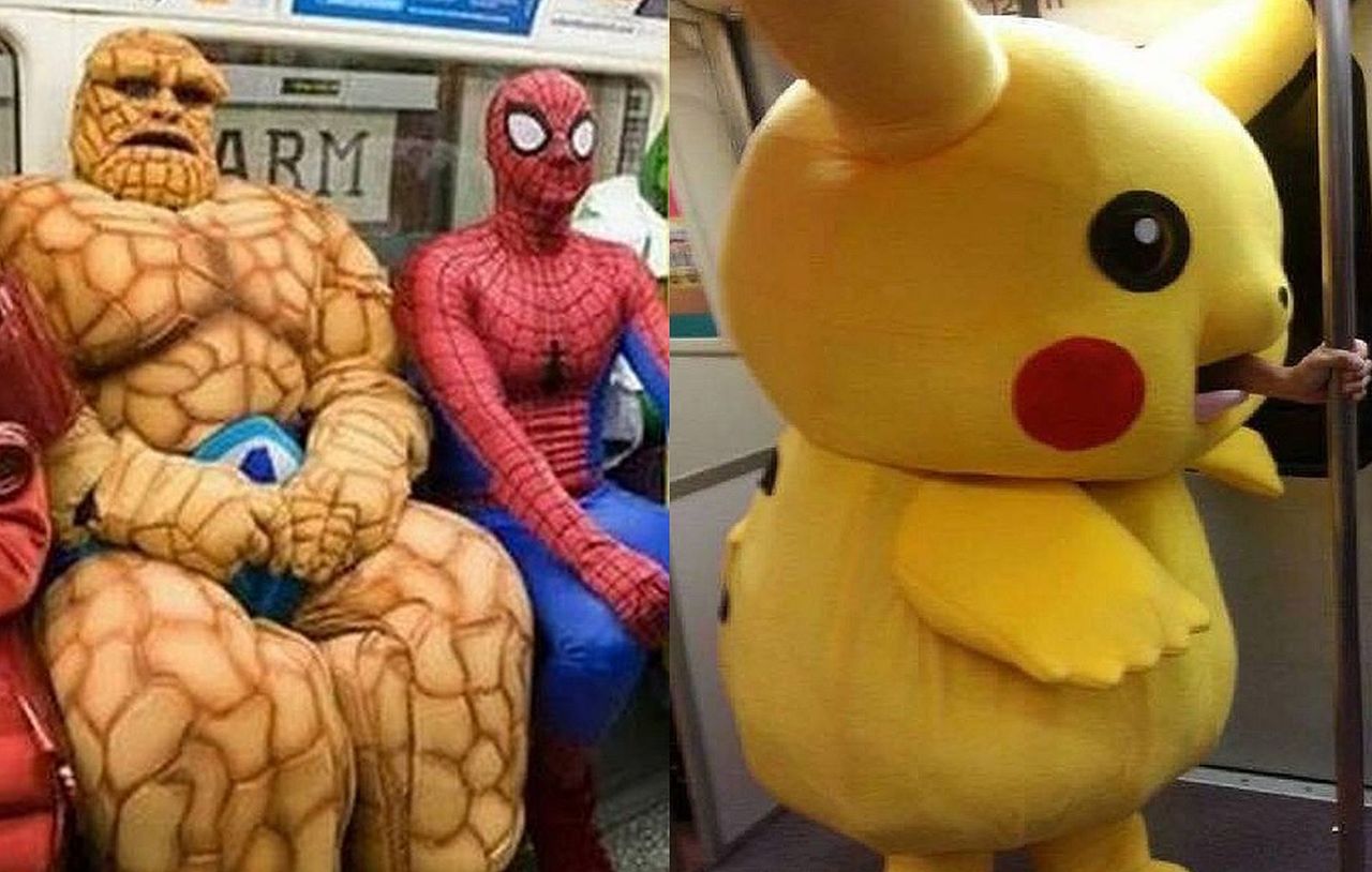 Takie sceny tylko w metrze