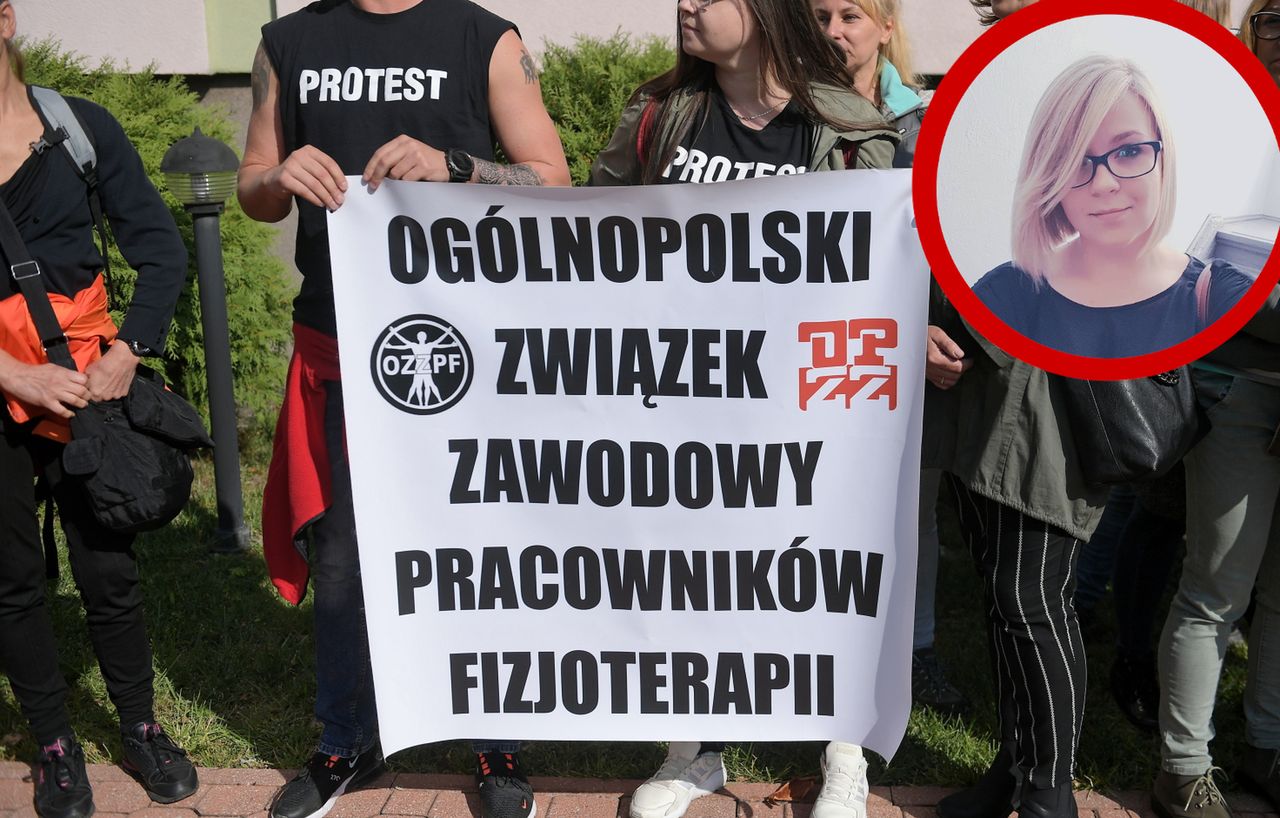 Protest fizjoterapeutów trwa, a ludzi w zawodzie ubywa. "Ten system jest chory"