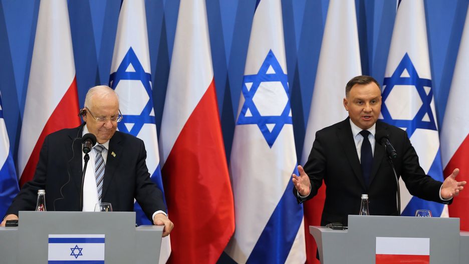 Andrzej Duda i Reuwen Riwlin