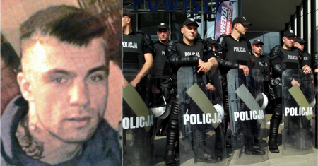 Miał kajdanki na rękach, ale i tak uciekł policjantom