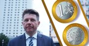 Euro z orzełkiem. Ryszard Petru zaczyna kampanię na rzecz przyjęcia wspólnej waluty