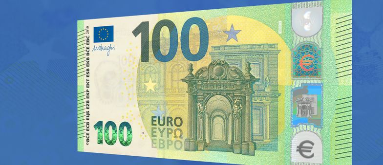 Nowe banknoty w strefie euro