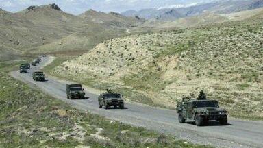 Konwój amerykańskich żołnierzy