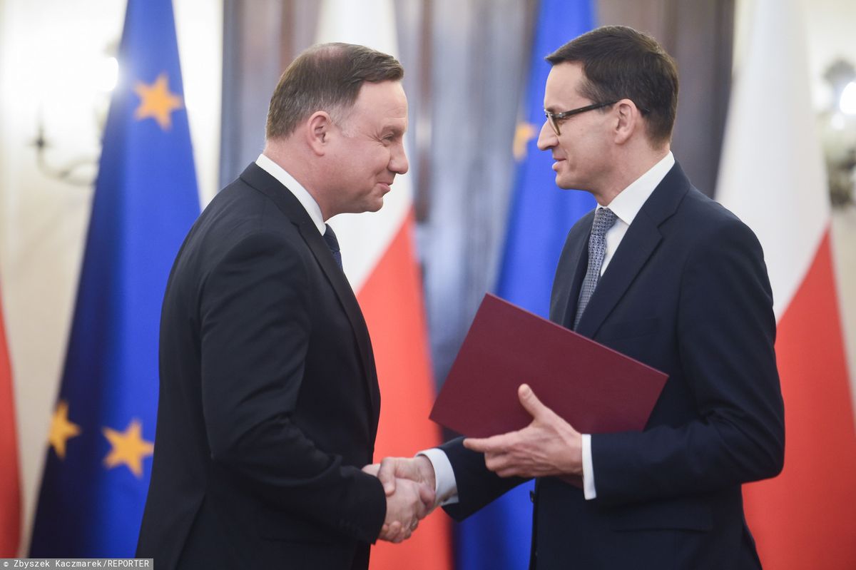 Zaprzysiężenie rządu. Mateusz Morawiecki w Pałacu Prezydenckim