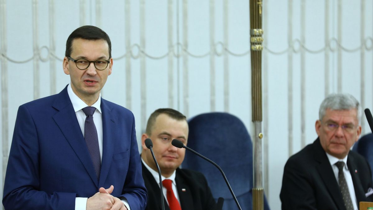 Premier Mateusz Morawiecki przedstawił w Senacie założenia budżetowe na 2019 r.