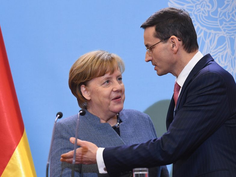 Morawiecki i Merkel świetnie się dogadywali - przekonują w PiS