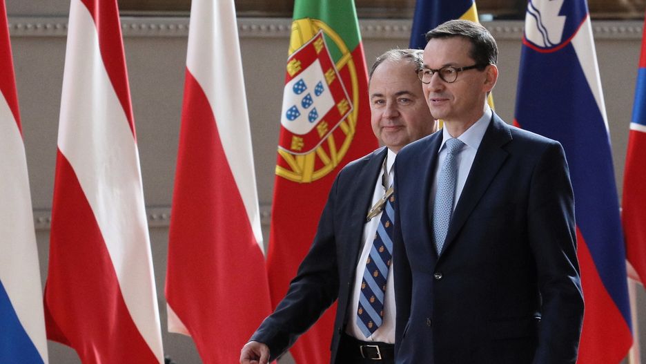 Mateusz Morawiecki na szczycie UE