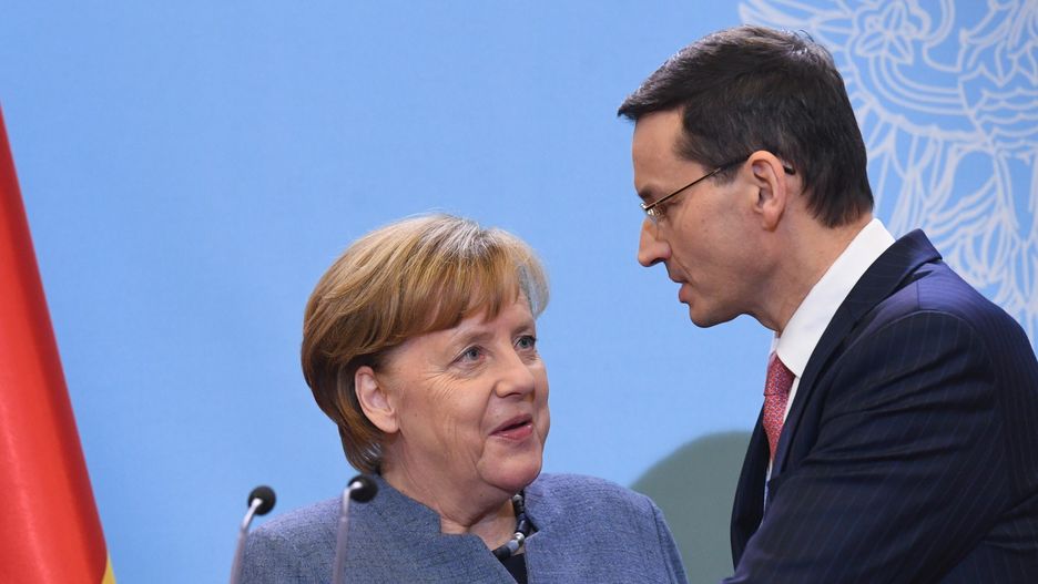 Morawiecki i Merkel świetnie się dogadywali - przekonują w PiS