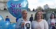 Polacy zorganizowali protest ws. Alfiego Evansa. "On będzie żył"