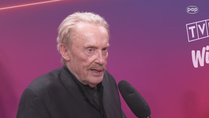 Jedno pytanie rozbawiło Olbrychskiego. Reżyser "Rancza" potem przepraszał