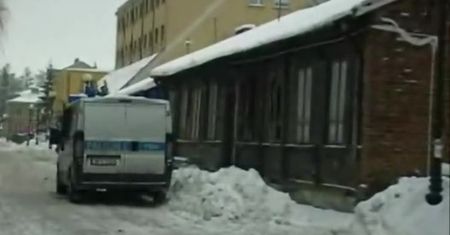 Siedlce: Płonąca kontrabanda