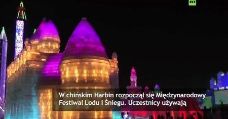 Niezwykłe rzeźby z lodu i śniegu