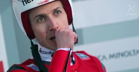 Ammann ze wstrząśnieniem mózgu i złamaniem