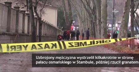 Atak przed siedzibą prezydenta Turcji