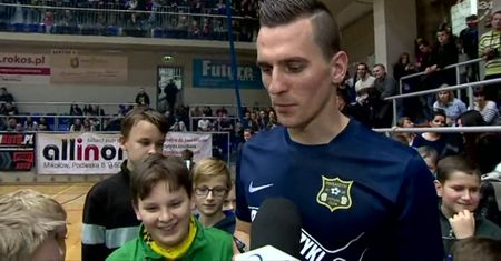 Milik zagrał dla 3-miesięcznej Julki