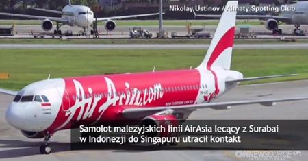 Utracono kontakt z samolotem linii AirAsia