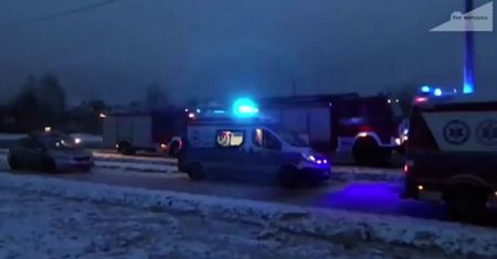 Groźny wypadek w Warszawie