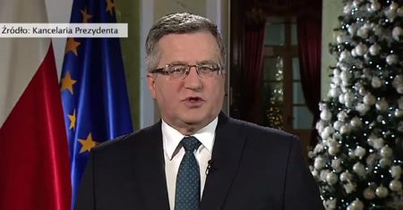Orędzie prezydenta Bronisława Komorowskiego