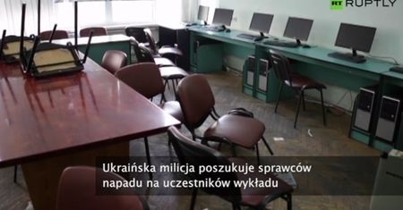 Porwano politologa z wykładu w Kijowie