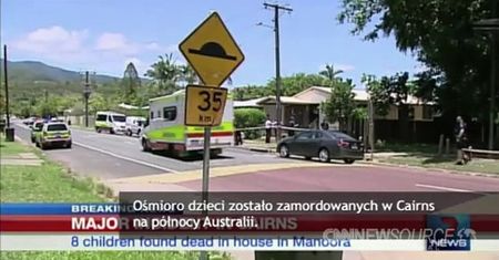 Ośmioro martwych dzieci w Australii