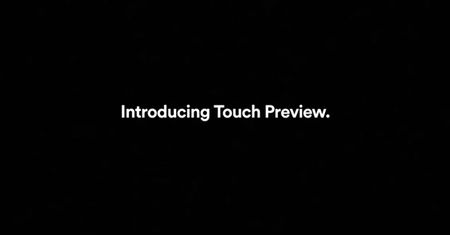 Nowa funkcja w Spotify - Touch Preview