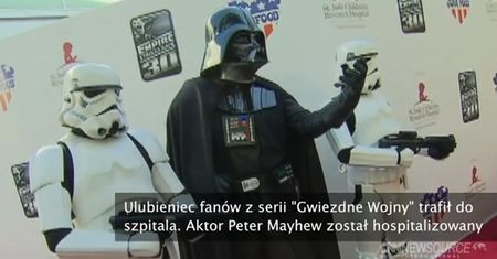 Peter Mayhew - odtwórca roli Chewbacci trafił do szpitala