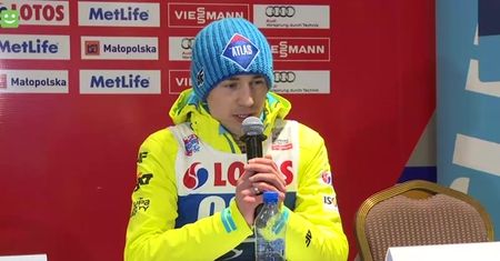 Kamil Stoch: fajnie, że ktoś wyłączył wiatr