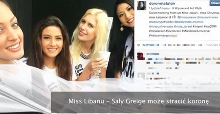 Afera wokół selfie miss