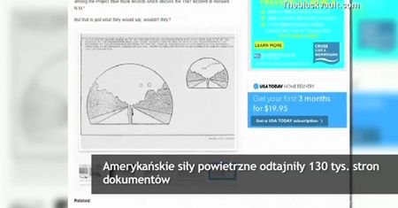 USA odtajniły  tajne dokumenty dot. UFO