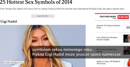 Piękna Gigi Hadid