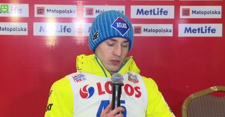 Stoch o kolegach z kadry Polski