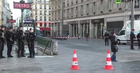 Marsz przeciwko terroryzmowi w Paryżu