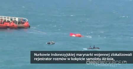 Wydobyto "czarną skrzynkę" samolotu AirAsia