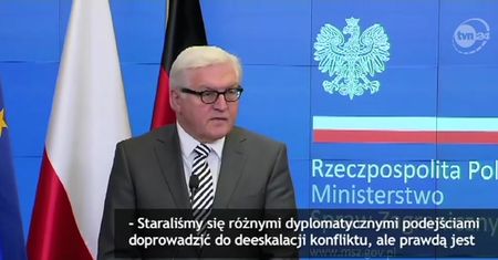 Szef niemieckiego MSZ spotkał się z Grzegorzem Schetyną