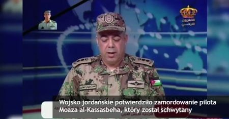 Islamiści zabili jordańskiego pilota