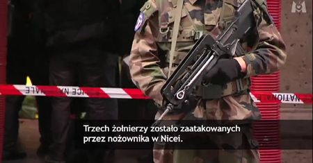Atak nożownika we Francji